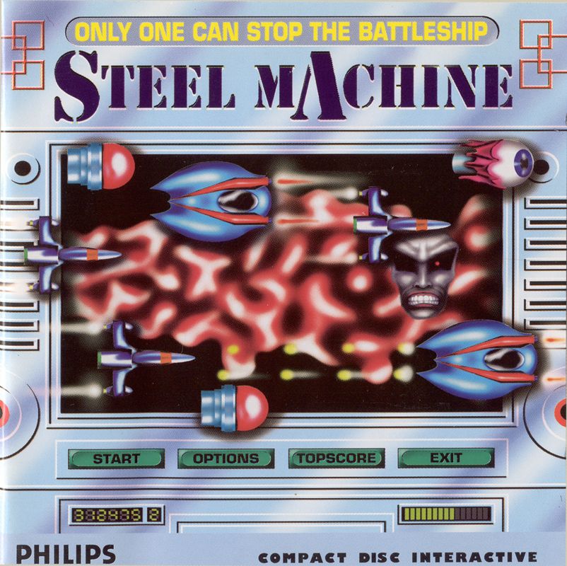 Steel Machine box art for CD-i